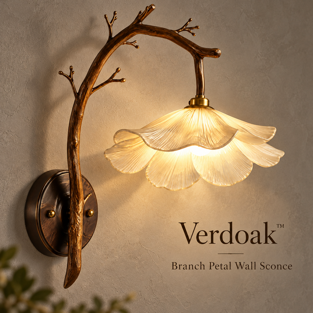 Verdoak™ Branch Petal Wall Sconce brand hero